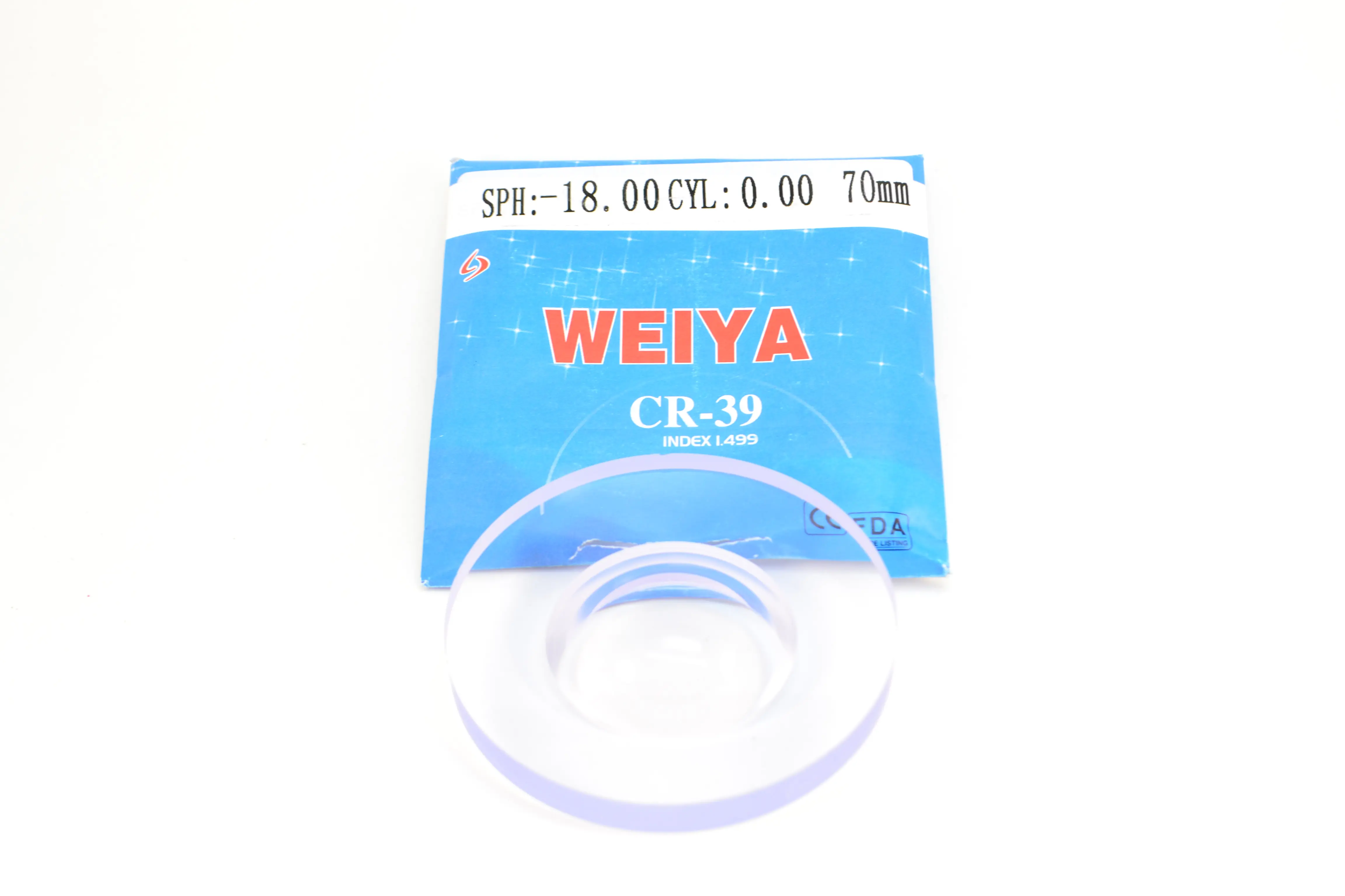 Линзы WEIYA CR-39 с лентикуляром